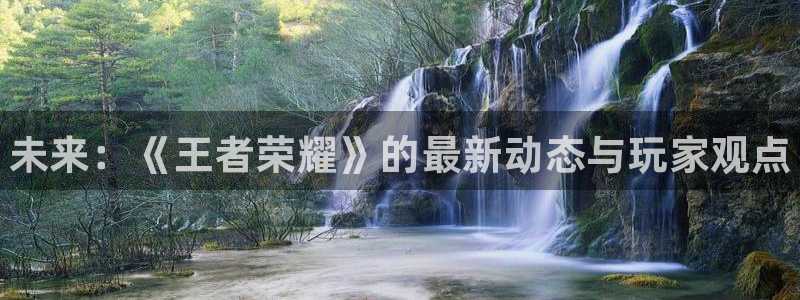 天美娱乐注册登录：未来：《王者荣耀》的最新动态与玩家观点